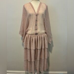 NWOT(no tags included) Zelie for She Sparkling Pink Dress